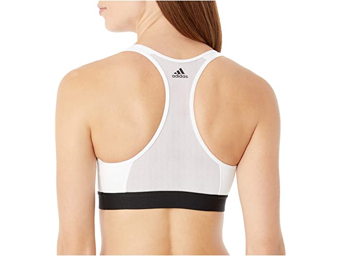 取寄 アディダス ドント 休み アルファ素肌 スポーツ ブラジャー Adidas Dont Rest Alphaskin Sport Bra White Black Daemlu Cl