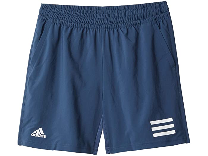 取寄 Adidas クラブ 3縞模様 ショーツ リトル キッズ ビッグ キッズ Adidas Kids Club 3 Stripes Shorts Little Kids Big Kids Crew Navy White Adidas アディダス キッズ ハーフパンツ ジャージ パンツ ズボン ボトムス ボーイズ 息男 スポーツ フィットネス ブランド