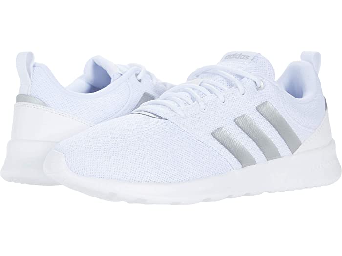 取寄 Adidas レーザ 2 0 Adidas Running Qt Racer 2 0 White Silver Metallic Grey Adidas アディダス レディース シューズ スニーカー 運動 商品名 走り マラソン 簡略 表通 貴いサイズ ビックサイズ Collabforge Com