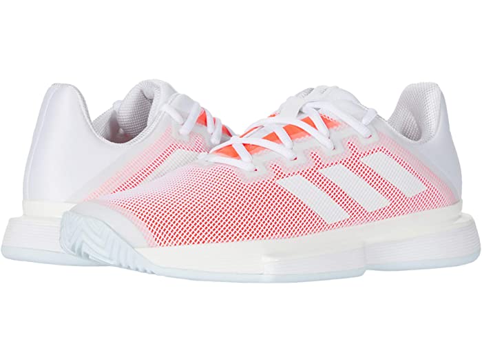 取寄 アディダス ソールマッチ バウンス Adidas Solematch Bounce Footwear White Footwear White Signal Pink Andapt Com