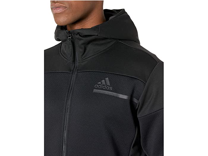 取寄 Adidas アスレチックス 盛りだくさん ジップ ジャンパー Adidas Z N E Aeroready Athletics Full Zip Jacket Black Black Adidas アディダス メンズ ジャージー アウター ジャケット スポーツ 教練 フィジカルフィットネス 商標名 マスキュリン 広量号数