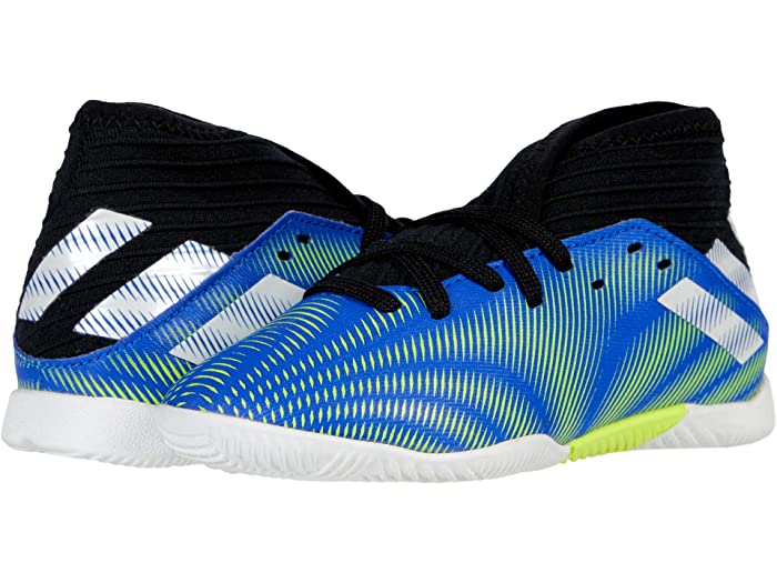 取寄 Adidas フートボール リトル キッズ ビッグ キッズ Adidas Kids Nemeziz 3 Indoor Soccer Little Kid Big Kid Team Royal Blue White Black Adidas アディダス シューズ キッズ スニーカー ブランド 男児 カジュアル ストリート 大きい号数 ビックサイズ