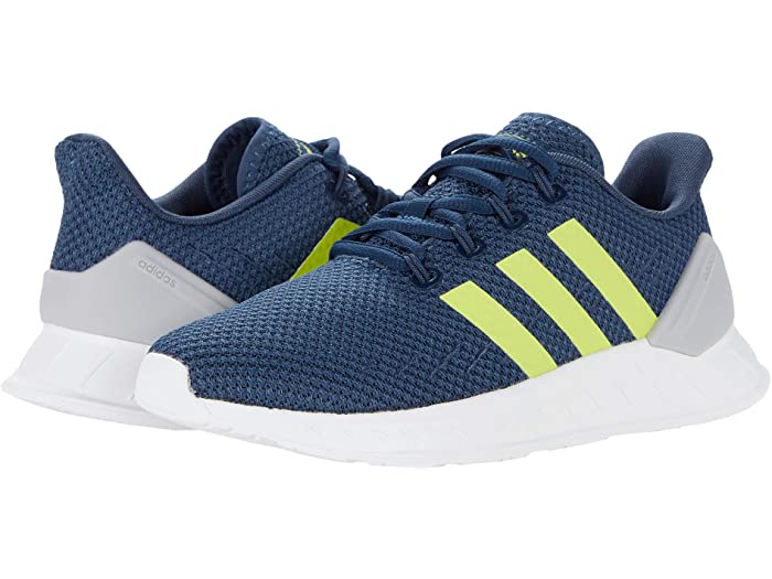 取寄 Adidas ストリーム Nxt リトル キッズ ビッグ キッズ Adidas Kids Questar Flow Nxt Little Kid Big Kid Crew Navy Acid Yellow Halo Silver Adidas アディダス シューズ キッズ スニーカー ブランド ジュニア インフォーマル ストリート 絶大サイズ ビックサイズ