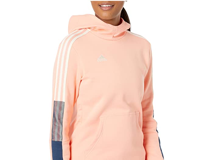 取寄 Adidas フー昼間 Adidas Tiro Hoodie Cream White Glow Pink Adidas アディダス パーカー スウェットシャツ トップス ブランド名 カジュアル レディース ミセス 流行り物 表通り 大層らしいサイズ ビックサイズ Damienrice Com