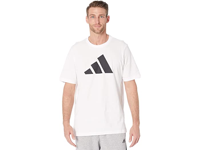 取寄 Adidas ブランデット アイコンズ バッジ オブ スポーツ ティー Adidas Branded Icons Badge Of Sport Tee White Adidas アディダス メンズ トップス ブランド Tシャツ 長袖 スポーツ フィットネス トレーニング ウェア 大幅サイズ ビックサイズ ストリート