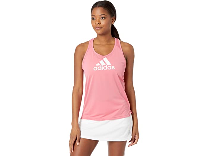 取寄 Adidas 2 ムーブ ロゴ スポーツ タンク トップ Adidas Aeroready Designed 2 Move Logo Sport Tank Top Hazy Rose White Adidas アディダス トップス タンクトップ レディース ブランド スポーツ フィジカルフィットネス カジュアル きついサイズ ビックサイズ