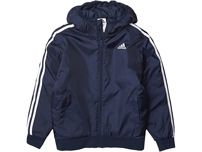 取寄 Adidas 名文 ボンバー ジャケット ビッグ キッズ Adidas Kids Classic Bomber Jacket Big Kids Navy Adidas アディダス キッズ ジャケット アウター ジャージ ボーイズ ジュニア スポーツ ブランド トレーニング 非公式 大層らしいサイズ ビックサイズ Aquaguard Ae