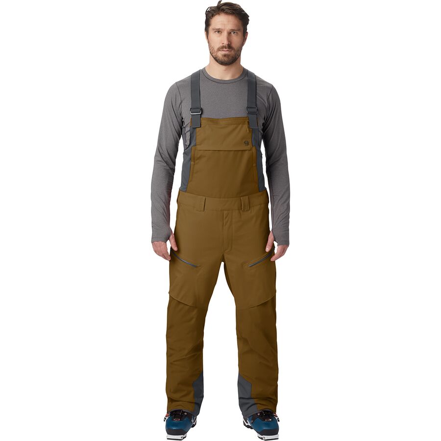取寄 牟礼ハードウェア ビブ パンツ メンズ Mountain Hardwear Firefall Bib Pant Men S Golden Brown Mountain Hardwear マウンテンハードウェア パンツ スキー スノボ パンツ メンズ ズボン スノーボード ハイキング 山登り マウンテン アウトドア ブランド 大事サイズ