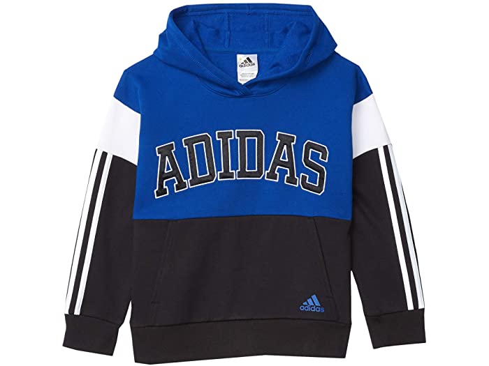 パーカー 驚きの価格が実現 Hooded Color Block Core Kids Adidas キッズ ビッグ プルオーバー フーデット カラーブロック コア 取寄 アディダス Pullover Blue Brite Kids Big Thehappydaysfarm Com