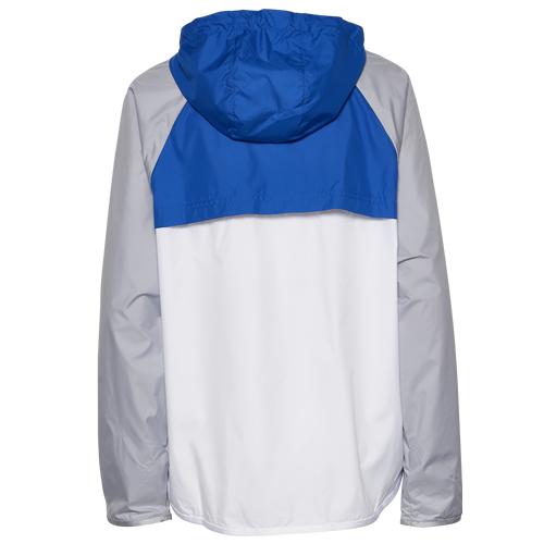 取寄 ナイキ レディース チーム ウインドランナー ジャケット Nike Women S Team Windrunner Jacket Royal White Wolf Grey Salon Raquet De