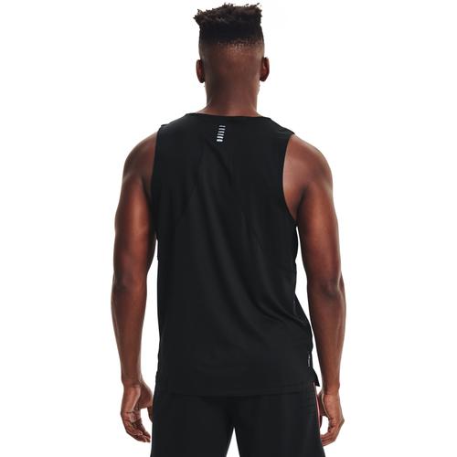 (取寄)アンダーアーマーメンズアイソチルラン200シングレットUNDERARMOURMen'sIsochillRun200SingletBlackPitchGrayReflective