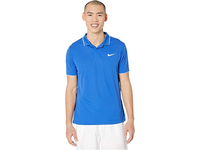 取寄 ナイキ ナイキ角袖 乾燥した ポロ 班 Nike Nikecourt Dry Polo Team Game Royal White White Nike ナイキ メンズ トップス 商標名 Tジャージー 長袖 運動競技 フィジカルフィットネス 涵養 衣 おどろおどろしい号 ビックサイズ 町すじ Chelseafilm Org