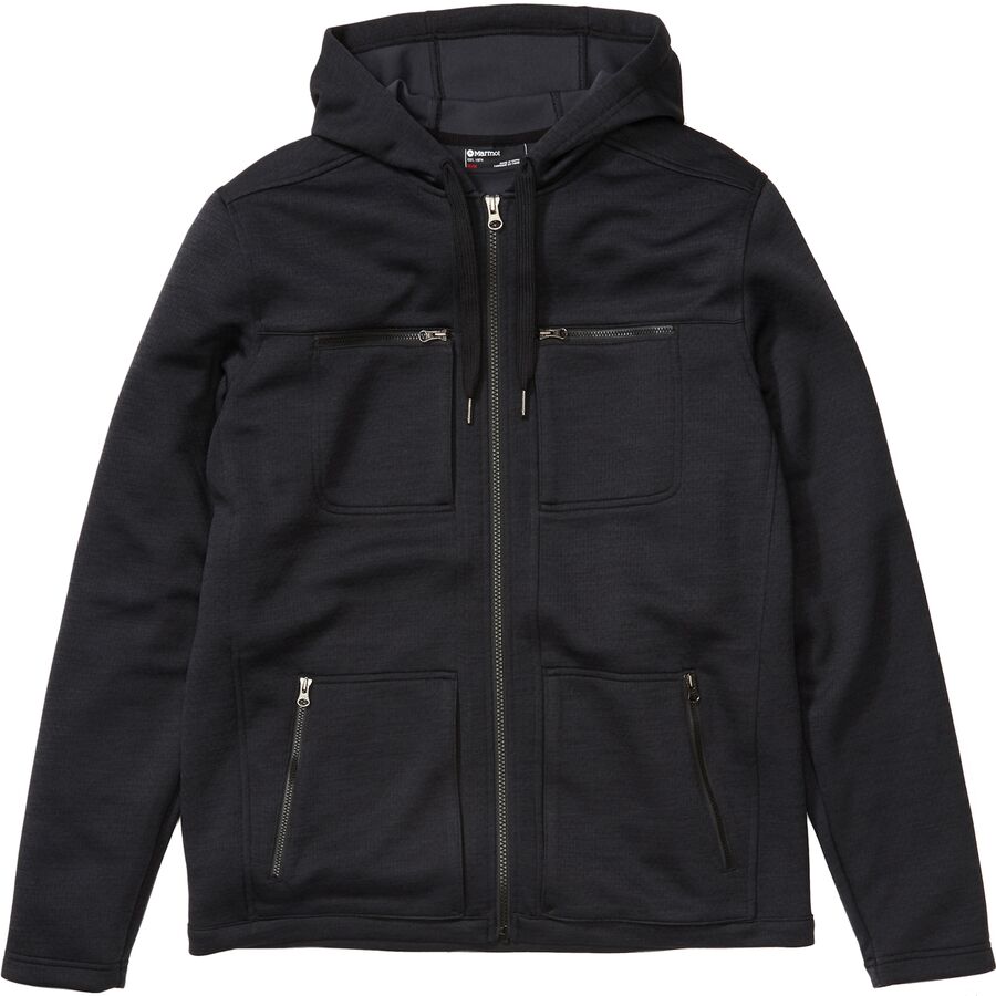 取寄 マーモット ナローズ フリース フーデット ジャンバー メンズ Marmot Narrows Fleece Hooded Jacket Men S Black Marmot マーモット 御召し アウター ジャケット メンズ ワンダーホーゲル 登山 マウンテン アウトドア ブランド 大袈裟サイズ ビッグサイズ