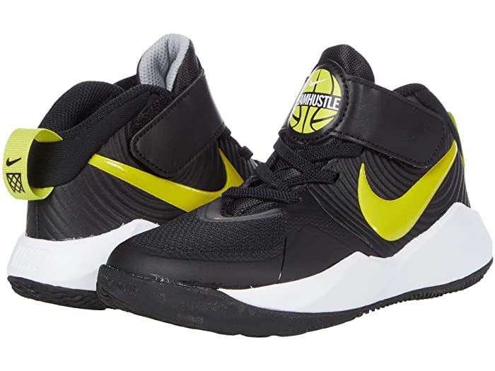 取寄 ナイキ 班 ハッスル D 9 リトル キッズ Nike Kids Team Hustle D 9 Little Kid Black High Voltage Light Smoke Grey Nike ナイキ キッズ バッシュ 篭球シューズ 履き物 お坊っちゃん 商品名 バスケ スポーツ 流行り物 すさまじい大きさ