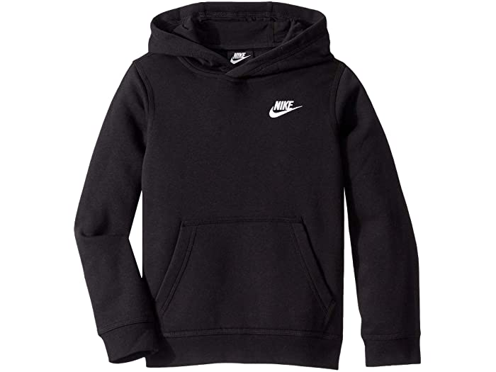 取寄 ナイキ Nsw 倶楽部 プルオーバー フーディ ビッグ キッズ Nike Kids Nsw Club Pullover Hoodie Big Kids Black White Nike ナイキ キッズ パーカー フーディ トップス お坊ちゃん レディースサイズ 流行り物 銘柄 運動 心地よい 表通 洪大サイズ ビックサイズ