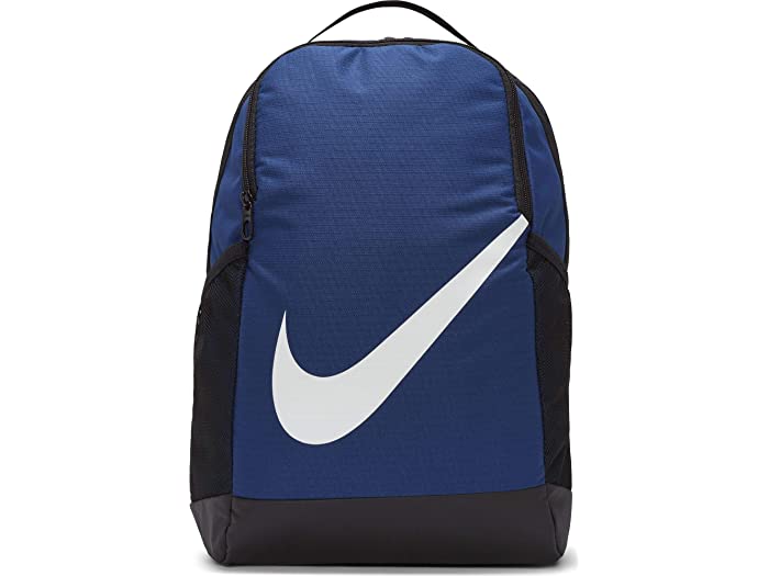 取寄 ナイキ ブラジリア ルックサック リトル キッズ ビッグ キッズ Nike Kids Brasilia Backpack Little Kids Big Kids Blue Void Black White Nike ナイキ ルックザック バックパック 嚢 ブランド名 Bag フィットネス エクササイズ モード 運動競技 カジュアル World