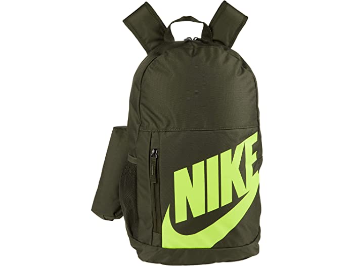 取寄 ナイキ エレメンタル リュックサック リトル キッズ ビッグ キッズ Nike Elemental Backpack Little Kids Big Kids Cargo Khaki Black Volt Nike ナイキ バックパック バックパック 鞄 銘柄 Bag フィットネス 稽古 モード 運動競技 インフォーマル Maxtrummer Edu Co