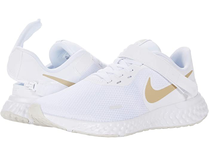 取寄 ナイキ フライイーズ レボリューション 5 Nike Flyease Revolution 5 White Metallic Gold Star Platinum Tint Nike ナイキ レディース シューズ スニーカー スポーツ 商標 徒競走 マラソン カジュアル 町すじ 事事しい号 ビックサイズ Giroveloce It