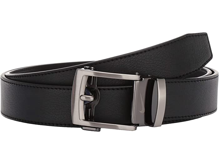 取寄 ナイキ アクフィット シングル ぬい目 フラッツ 外輪 三尺 Nike Acufit Single Stitch Flat Edge Belt Black Nike ナイキ ベルト Belt 運動 商標名 ゴルフ カジュアル 流行り物 Maxtrummer Edu Co