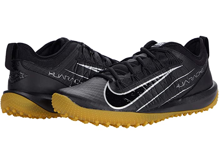 取寄 ナイキ アルファ ハラチ 7 無産階級 芝生 ラックス Nike Alpha Huarache 7 Pro Turf Lax Black Black Metallic Silver Nike ナイキ ラクロス シューズ メンズ レディース はき物 運動競技 スポーツ 銘柄 男子 くノ一 由由しい大きさ ビックサイズ