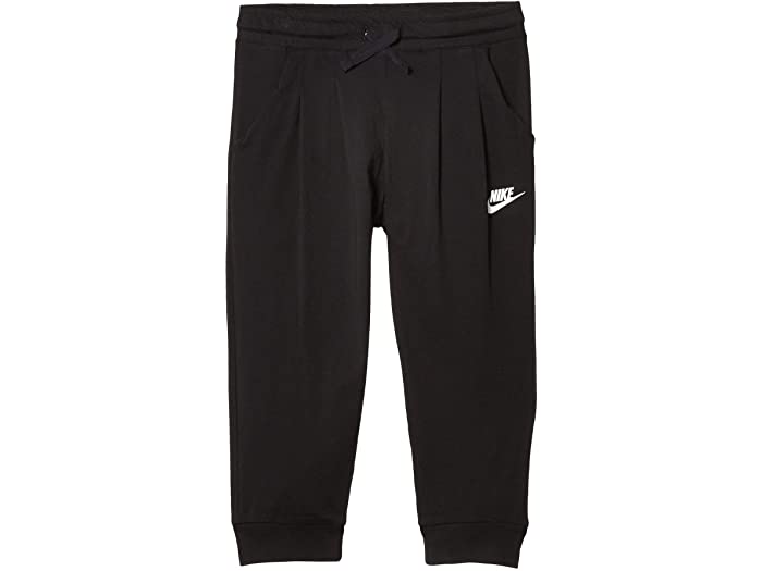 取寄 ナイキ Nsw カプリ ティーシャツ リトル キッズ ビッグ キッズ Nike Kids Nsw Capris Jersey Little Kids Big Kids Black White Nike ナイキ キッズ ズボン下 長ズボン ロングパンツ ジャージ ガールズ 御令息 スポーツ 商標名 非公式 手重いサイズ ビックサイズ
