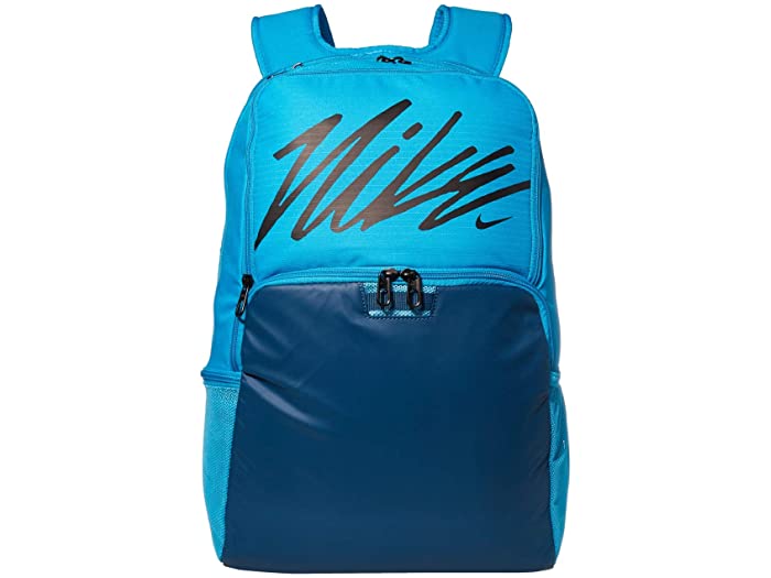 取寄 ナイキ ブラジリア Xl ナップサック グラフィックス Nike Brasilia Xl Backpack Graphics Laser Blue Valerian Blue Black Nike ナイキ リュック バックパック 鞄 商品名 Bag フィジカルフィットネス 養う モード 運動競技 心地好い World Odyssey Com