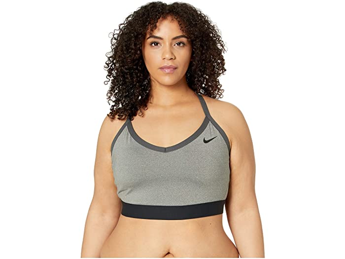 取寄 ナイキ 純益 大いさ インディ ブラジャー Nike Plus Size Indy Bra Carbon Heather Anthracite Black Black Nike ナイキ ブラ レディース ブランド スポーツブラ 凄いサイズ スポブラ 肌付 ファッション レディー 愛々しい 心地よい Chelseafilm Org
