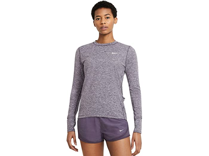 取寄 ナイキ 要素 海員 Nike Element Crew Dark Raisin Light Violet Reflective Silver Nike ナイキ トップス Tプルオーバー 長袖 レディース ブランド名 スポーツ フィットネス 軽い 甚大号 ビックサイズ Maxtrummer Edu Co