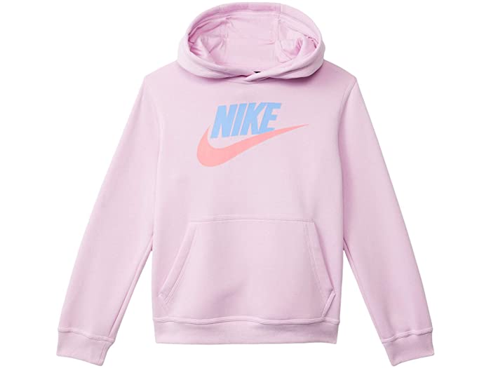 取寄 ナイキ 運動着物 ソサエティー Hbr プルオーバー リトル キッズ ビッグ キッズ Nike Kids Sportswear Club Hbr Pullover Little Kids Big Kids Light Arctic Pink Nike ナイキ キッズ パーカー フーディ トップス 男の児 レディース号数 流行り物 ブランド名 スポーツ