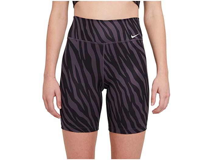 取寄 ナイキ 7 半ズボン オール 外套 印す アイコン ダウン Nike One 7 Shorts All Over Print Icon Clash Dark Raisin White Nike ナイキ レギンス レディース スパッツ 下穿き ズボン 下穿 運動 商標名 心地よい 可成 サイズ