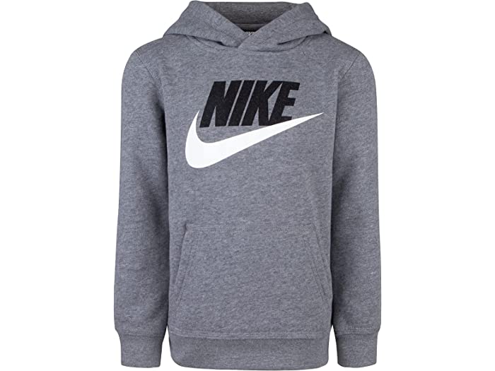 取寄 ナイキ チーム フリース ティーシャツ フーディ トドラー リトル キッズ Nike Kids Club Fleece Pullover Hoodie Toddler Little Kids Carbon Heather Nike ナイキ キッズ パーカー フーディ トップス 息男 レディース号 ファッション 商標 運動競技 心安い 表通