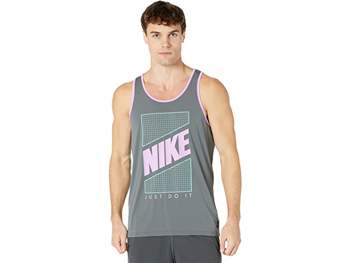 Nike ストリート トレーニング タンクトップ トップス タンク 大きいサイズ 取寄 ナイキ Grey スウィートラグ メンズ Iron スポーツ ナイキ Grid ビックサイズ Tank Nike タンク トップ Iron 取寄 ナイキ ウェア Top ブランド フィットネス グリッド