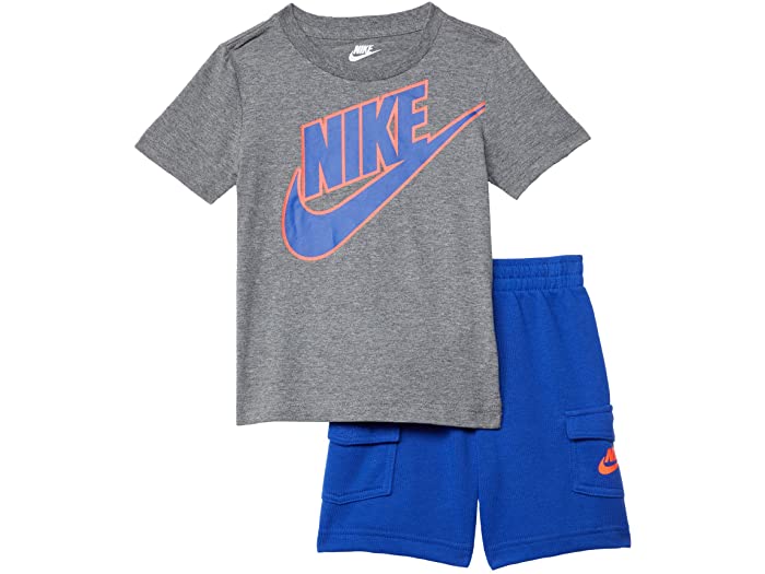 取寄 ナイキ ボーイズ キッズ スポーツウェア グラフィック Tシャツ アンド カーゴ ショーツ ツーピース セット リトル キッズ Nike Boy S Kids Sportswear Graphic T Shirt And Cargo Shorts Two Piece Set Little Kids Hyper Royal Institutoipef Org