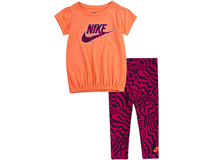 取寄 ナイキ ガールズ キッズ スポーツウェア チュニック アンド レギンス ツーピース セット トドラー Nike Girl S Kids Sportswear Tunic And Leggings Two Piece Set Toddler Fireberry Sermus Es