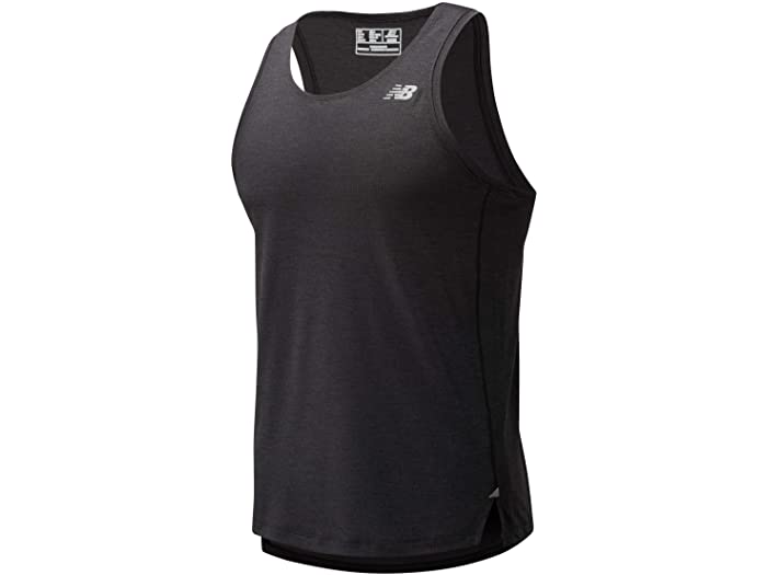 New トップス Tシャツ ウェア Balance トップス Balance Impact ビックサイズ トレーニング Run シングレット スポーツ New ウェア フィットネス メンズ ラン ストリート インパクト 長袖 取寄 ニューバランス Balance ブランド Black Singlet 大きいサイズ ニューバランス