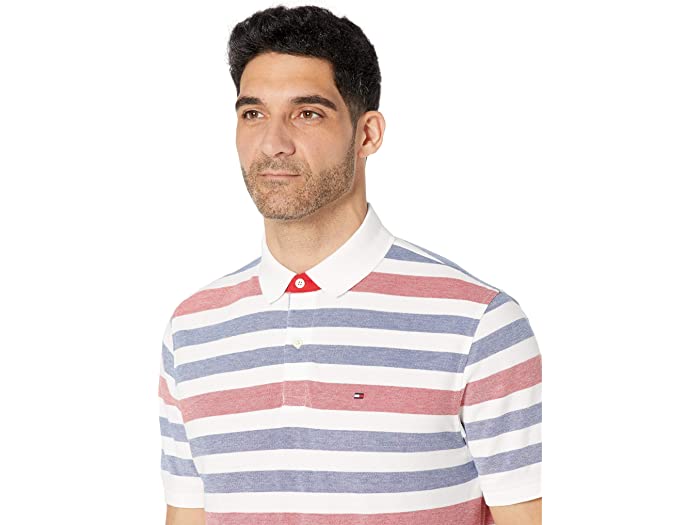 取寄 トミー ヒルフィガー フロッグ プライド ポロ シャツ イン クラシック フィット Tommy Hilfiger Flag Pride Polo Shirt In Classic Fit Apple Red Rvcconst Com