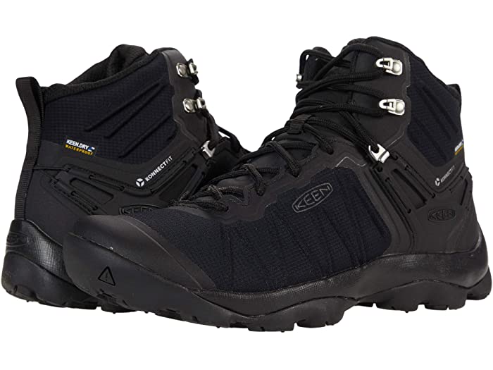 取寄 キーン メンズ 相場 ミッド ウオーター標 Keen Men S Venture Mid Waterproof Black Black Newbyresnursery Com