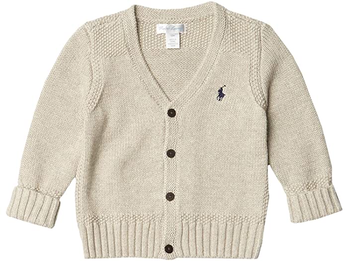 スポーツ】 (取寄) ラルフローレン キッズ ケーブルニット コットン カーディガン (インファント) Polo Ralph Lauren Kids  Cable-Knit Cotton Cardigan (Infant) French Pink/Nevis Pony Player：スウィートラグ  ネチャー - shineray.com.br