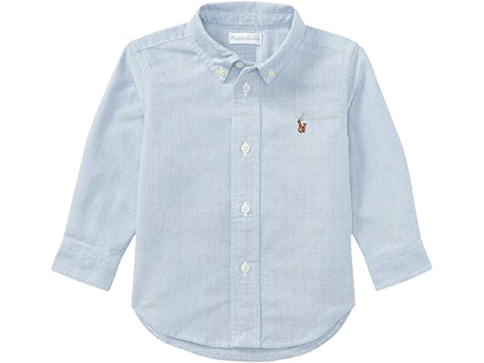 取寄 ポロ ラルフローレン ボーイズ キッズ 綿織物 オックスフォード スポーツ Yシャツ インファント Polo Ralph Lauren Boy S Kids Cotton Oxford Sport Shirt Infant Light Blue Upntabasco Edu Mx