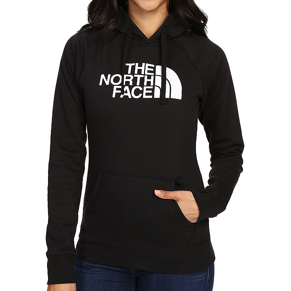 womens black north face hoodie