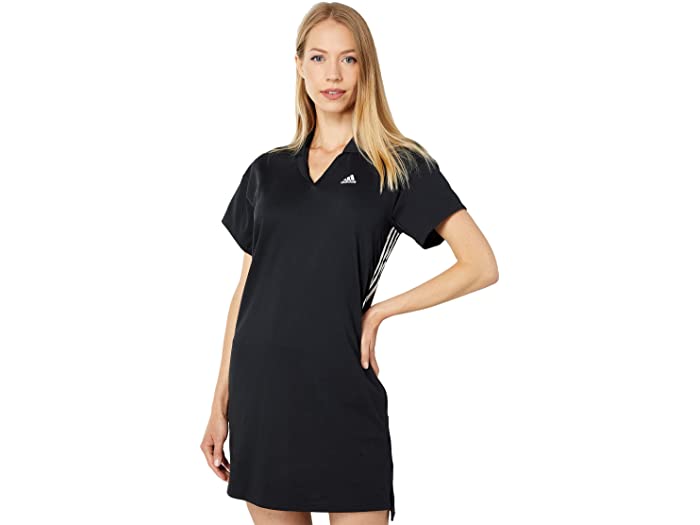 取寄 アディダス レディース 3縞 プライムグリーン 御召 Adidas Golf Women S 3 Stripes Primegreen Dress Black Nenewsroom Com