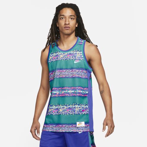 (取寄)ナイキ メンズ ストーリーズ バスケットボール ジャージー Nike Men's Stories Basketball Jersey Purple Teal