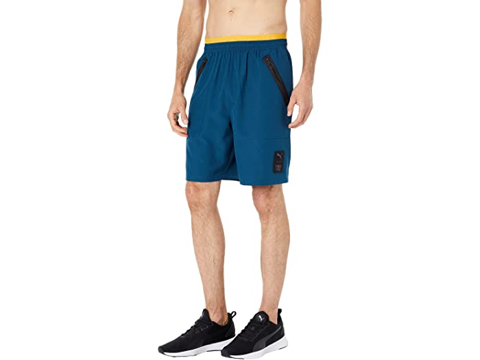 取寄 プーマ メンズ トレイン 一塁 ウーブン ハーパン Puma Men S Train First Mile Woven Shorts Intense Blue Nenewsroom Com