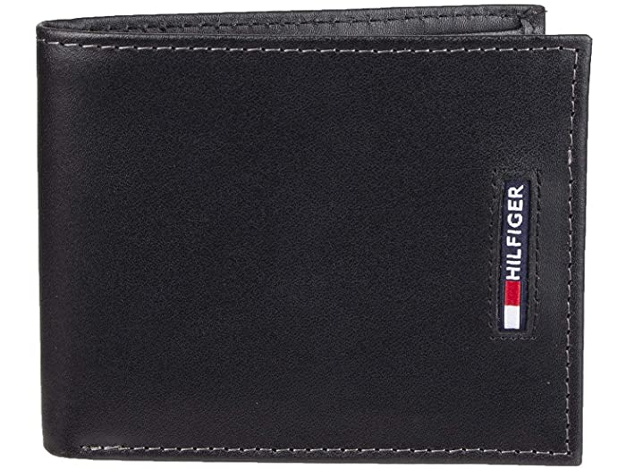 取寄 トミー ヒルフィガー メンズ ブロッキング なめし ウォレット Tommy Hilfiger Men S Rfid Blocking Leather Slimfold Wallet Black Minimal Nenewsroom Com