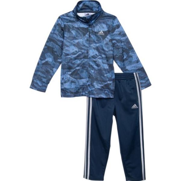 取寄 アディダス アディダス アヒル ジャンパー アンド 下穿き データトラック セッティング リトル Adidas Little Boys Adidas Camo Jacket And Pants Track Set For Little Boys Collegiate Navy Loadedcafe Com