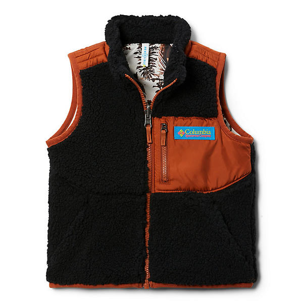 (取寄)コロンビア キッズ アーチャー リッジ リバーシブル ベスト Columbia Youth Archer Ridge Reversible Vest Black Dark Adobe