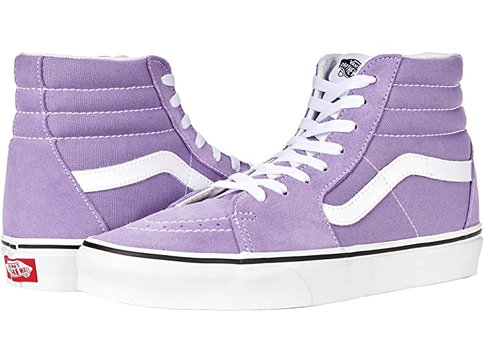 バンズ スニーカー メンズ ハイカット SK8-Hi ブランド メンズ シューズ Vans Unisex SK8-Hi Chalk Violet/True White｜スウィートラグ
