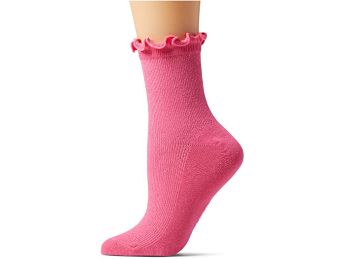 (取寄)アグ レディース エッジ ソックス UGG Women's Karsyn Lettuce Edge Socks Taffy Pink