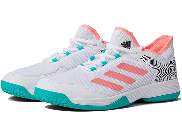 (取寄)アディダス キッズ ウーバーソニック 4 (リトル キッズ/ビッグ キッズ) adidas Kids Ubersonic 4 (Little Kid/Big Kid) White/Acid Red/Black