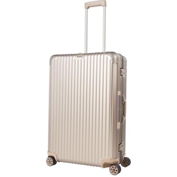 配送員設置 取寄 ユニセックス エル スーツケース チタニウム Rimowa Unisex 32 Topas 77 L E Spinner Suitcase Hardside Titanium Fucoa Cl